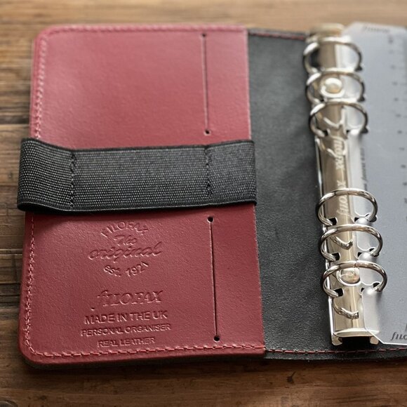 Filofax Original Personal Organizer, Pillarbox Red - Picture 7 of 13